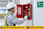 Hộp Tổ Hợp Báo Cháy Khẩn Cấp: Kết Hợp Nút Ấn, Chuông, Đèn